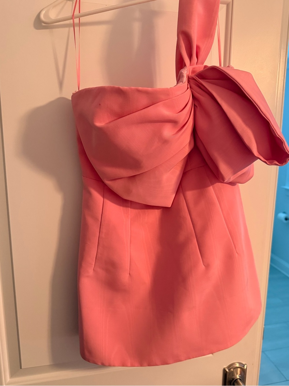 Bardot Bubblegum Pink Dress with Satin Lining